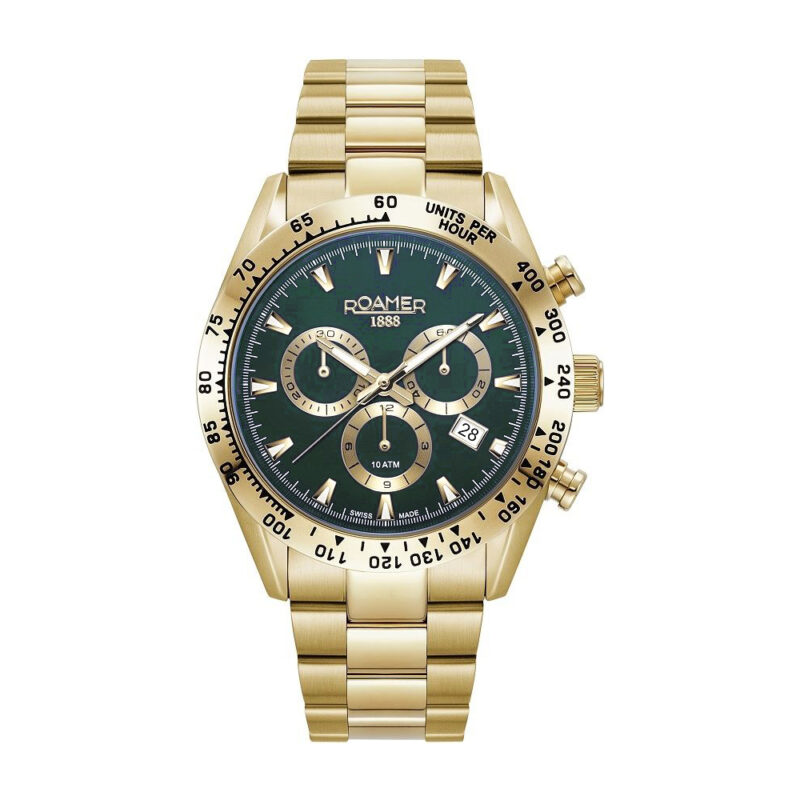 Roamer Monza 100 850837487520 Mens Watch Chronograph