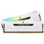 Corsair VENGEANCE® RGB PRO SL 16GB (2 x 8GB) DDR4 DRAM 3200MHz C16 Memory Kit; 18-22-22-42; 1.35; White (CMH16GX4M2E3200C16W)