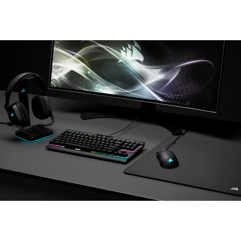 Corsair K70 RGB TKL Mechanical Gaming Keyboard; Backlit RGB LED; Cherry MX Speed Keyswitches; Black (CH-9119014-NA) - Image 13
