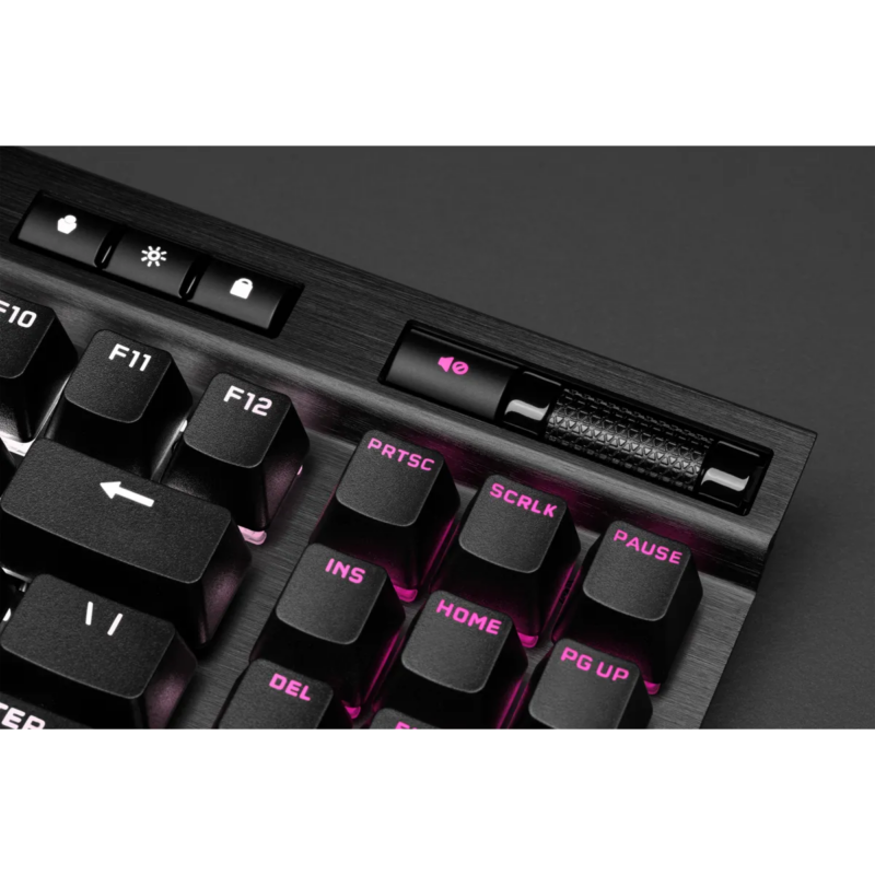 Corsair K70 RGB TKL Mechanical Gaming Keyboard; Backlit RGB LED; Cherry MX Speed Keyswitches; Black (CH-9119014-NA) - Image 14