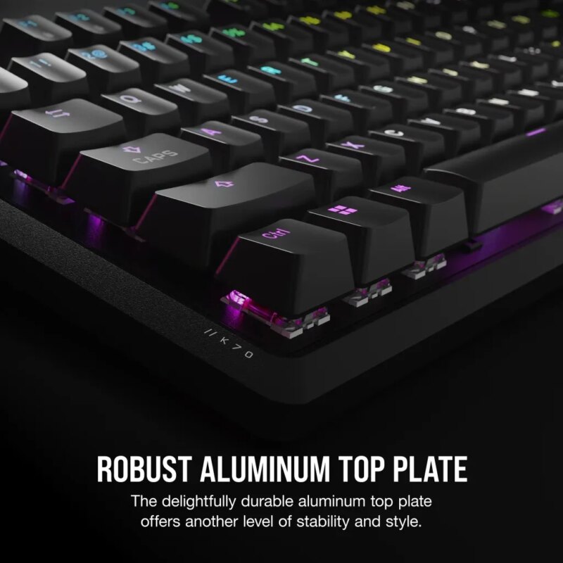 Corsair K70 CORE RGB Mechanical Gaming Keyboard - CORSAIR Red Linear Switches (CH-910971E-NA) - Image 13