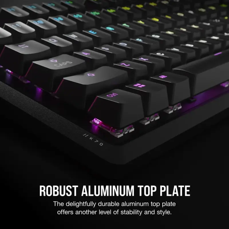 Corsair K70 CORE RGB Mechanical Gaming Keyboard - CORSAIR Red Linear Switches (CH-910971E-NA) - Image 14
