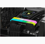 Corsair VENGEANCE® RGB RS 16GB (1 x 16GB) DDR4 DRAM 3200MHz C16 Memory Kit; 16-20-20-38; 1.2V; Black (CMG16GX4M1E3200C16)
