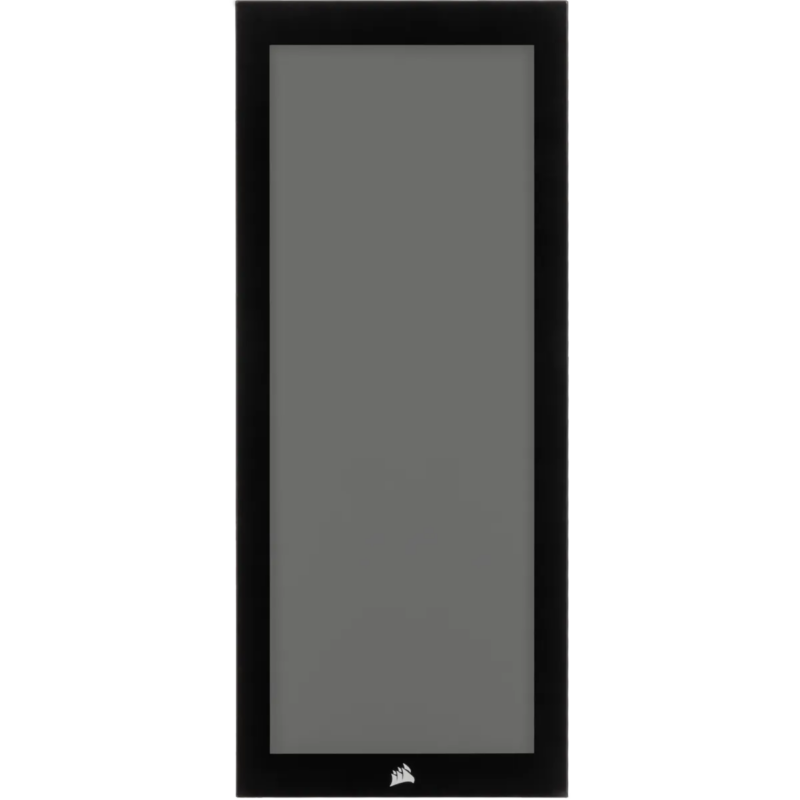 iCUE 4000X Front Tempered Glass Panel; Black (CC-8900436)