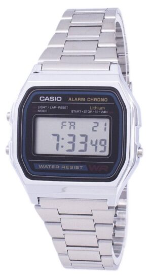 Casio Vintage Iconic - Black (A158WA-1DF) Unisex Watch_main