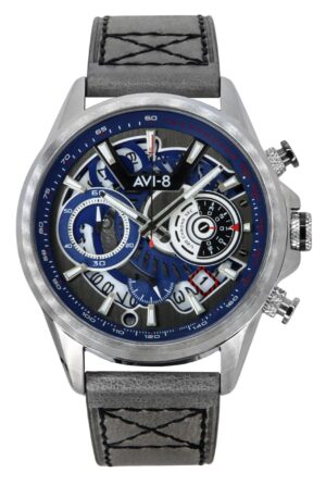 AVI-8 Hawker Harrier Matador Chronograph Slate Blue Dial Quartz AV-4125-03 Men's Watch