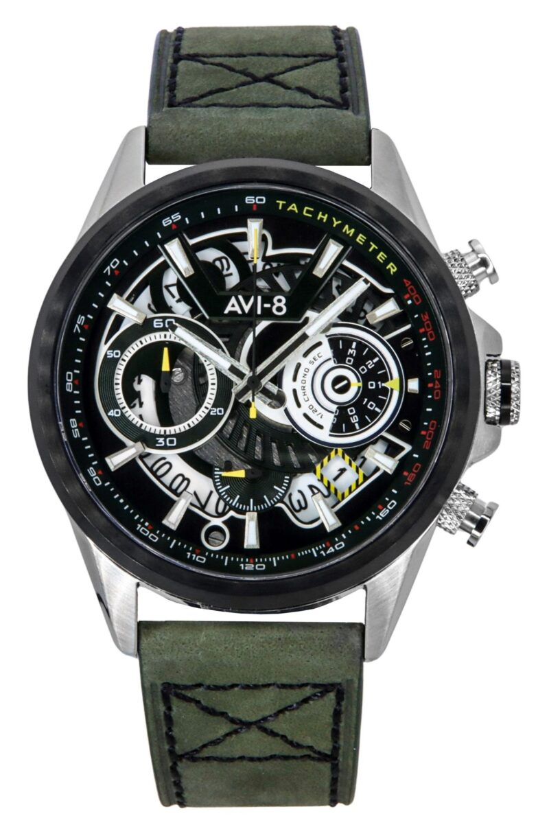 AVI-8 Hawker Harrier Matador Chronograph Viper Green Dial Quartz AV-4125-04 Men's Watch