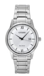 Citizen Eco-Drive Stainless Steel Silver Dial AW1780-84A Men's Watch