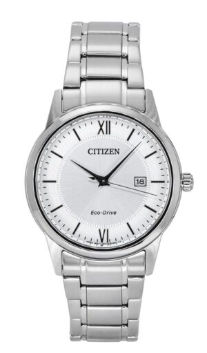 Citizen Eco-Drive Stainless Steel Silver Dial AW1780-84A Men's Watch