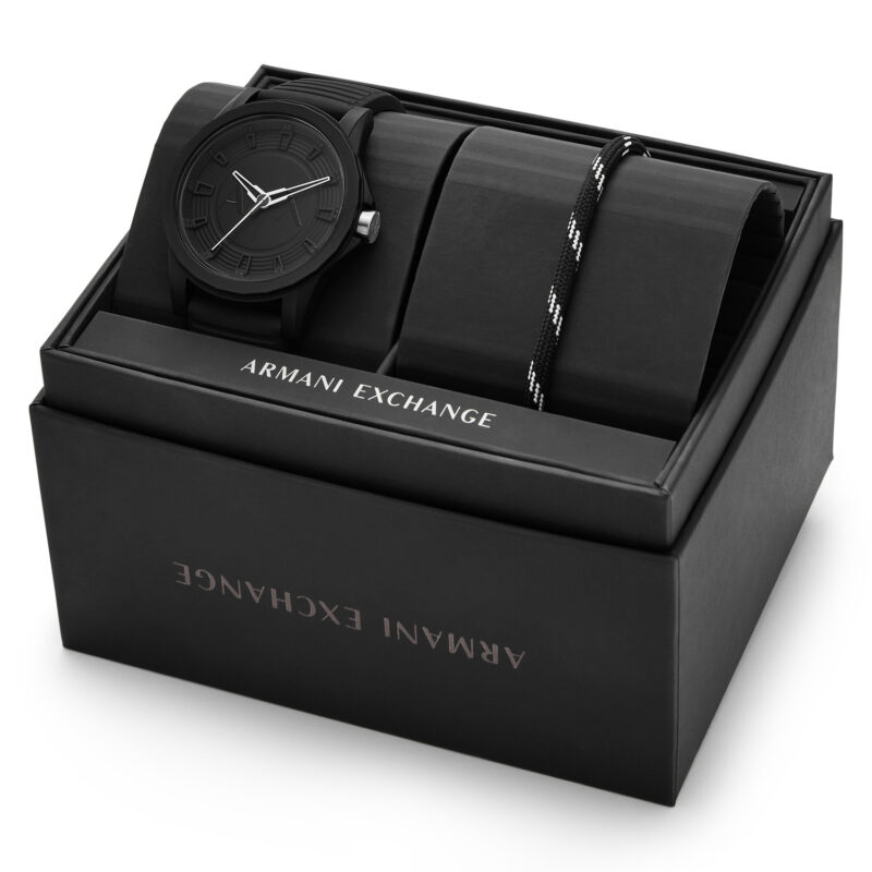 A|X Armani Exchange Men's Watch and Bracelet Jewellery Set (AX7159SET) - Image 5