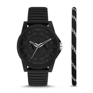 A|X Armani Exchange Men's Watch and Bracelet Jewellery Set (AX7159SET)