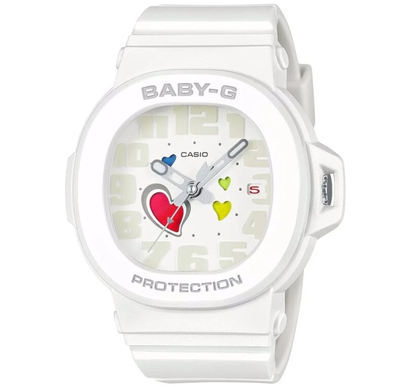 Casio Baby-g Playful Heart Series - White (BGA-10-7AER) Women's Watch_main