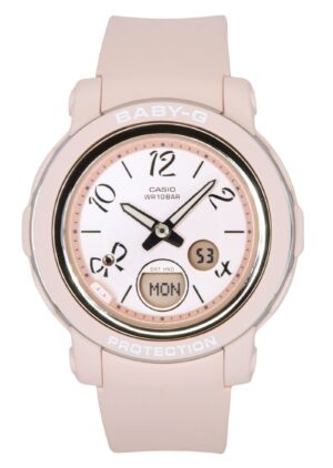 Casio Baby-G Analog Digital Resin Strap Pink Dial Quartz BGA-290RA-4A 100M Women's Watch