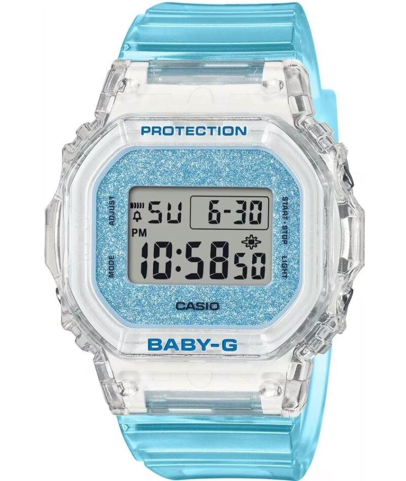 Baby-g 565 Glitter Crystals Serie - Light Blue (BGD-565GC-2ER) Women's Watch_main