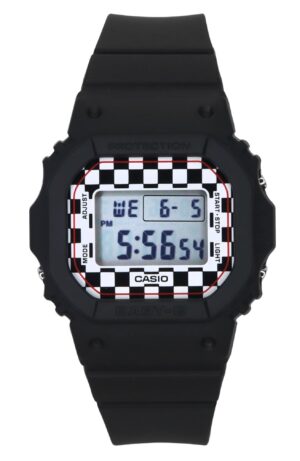 Casio Baby-G Skater Fashion Digital Black Resin Strap Quartz BGD-565GS-1 100M Women's Watch
