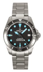 Certina DS Action Diver Titanium Grey Dial Automatic Diver's C032.807.44.081.00 300M Unisex Watch