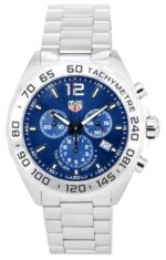 Tag Heuer Formula 1 Chronograph Sunray Blue Dial Quartz CAZ101K.BA0842 200M Men's Watch