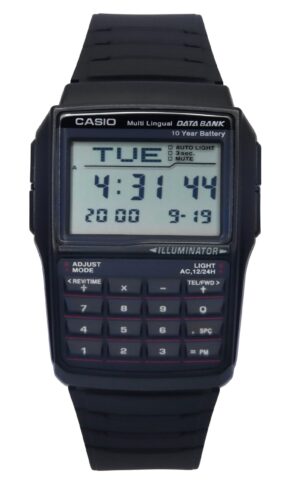 Casio Vintage Databank Calculator - Black (DBC-32-1ADF) Men's Watch_main