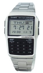 Casio Vintage Databank Calculator - Silver (DBC-32D-1ADF) Men's Watch