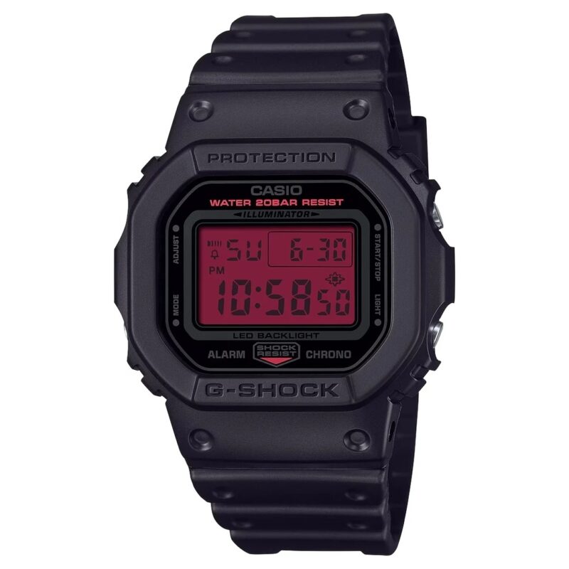 Casio G-shock The Origin - Black And Bold Series (DW-5600BBR-1ER) Men's Watch_main
