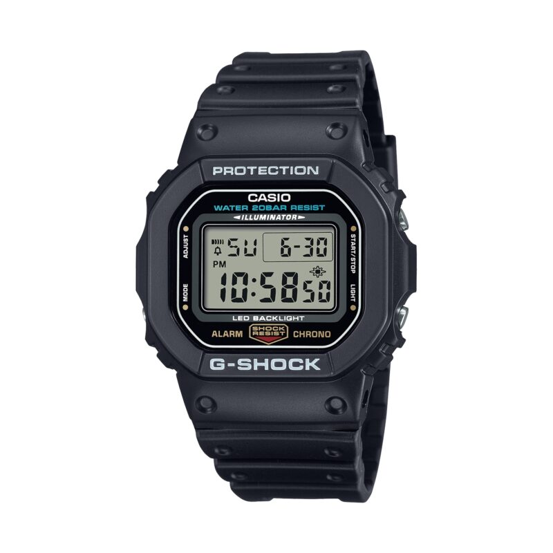 Casio G-shock The Origin - Block Black Serie (DW-5600UE-1ER) Men's Watch_main