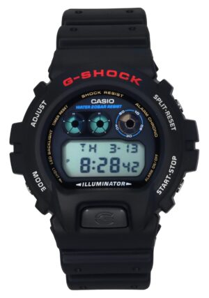 Casio G-Shock Digital Resin Strap Quartz DW-6900U-1 200M Men's Watch