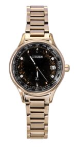 Citizen xC DENPA Radio-Controlled Limited Edition Super Titanium Black Dial Eco-Drive EC1166-74E Women's Watch