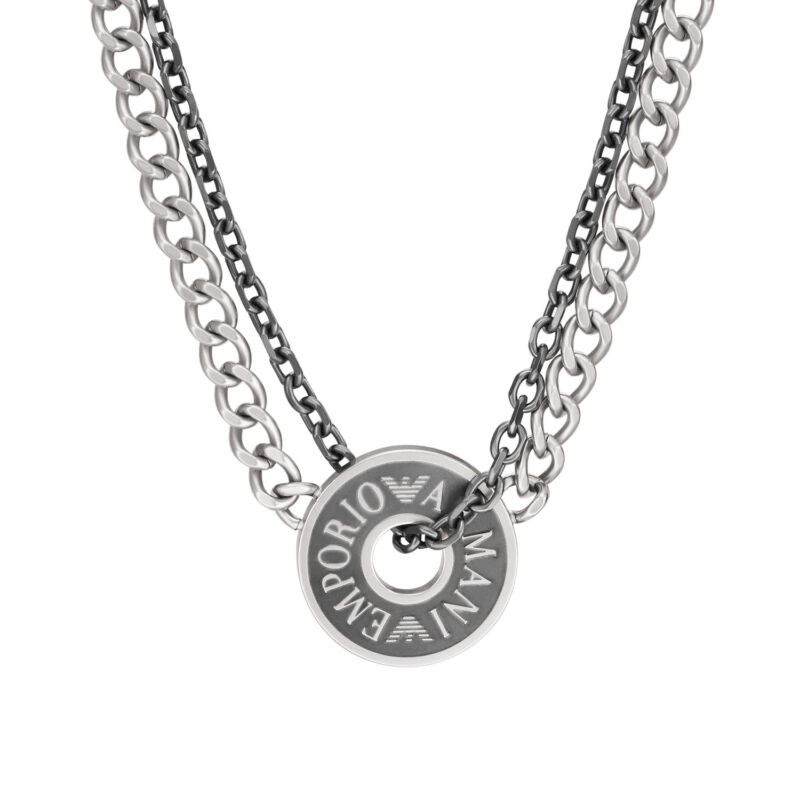 Emporio Armani Jewels Men's Necklace (EGS3093040) - Image 2