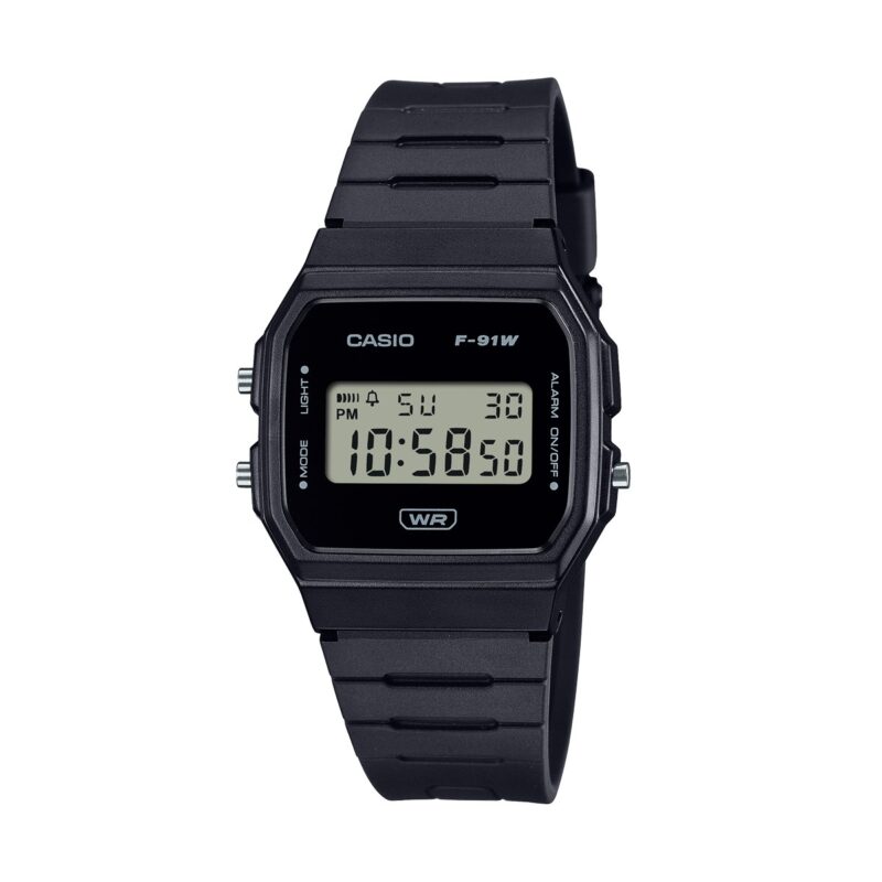 Casio Vintage F-91 Bio Resin Strap - Gun (F-91WB-1AEF) Unisex Watch_main