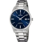 Festina Classics Stainless Steel Blue Dial Quartz F20511-3 Men's Watch
