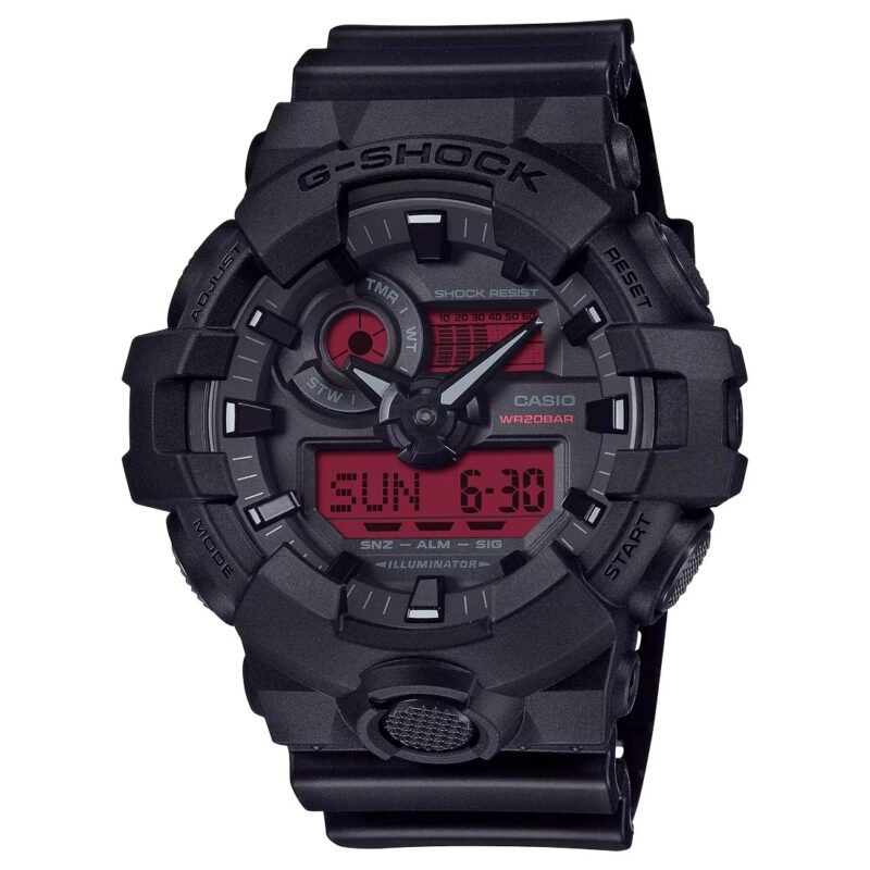 Casio G-shock Oversized - Black And Bold Series (GA-700BBR-1AER) Men's Watch_main