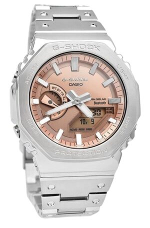 Casio G-Shock Full Metal Analog Digital Smartphone Link Copper Dial Tough Solar GM-B2100AD-5A 200M Men's Watch