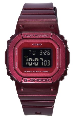 Casio G-Shock Digital Resin Strap Quartz GMD-S5600RB-4 200M Women's Watch
