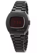 Hamilton American Classic PSR Digital Stainless Steel Black Dial Quartz H52404130 100M Men's Watch