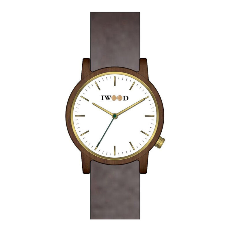 Iwood Real Wood Mens Watch IW18444003