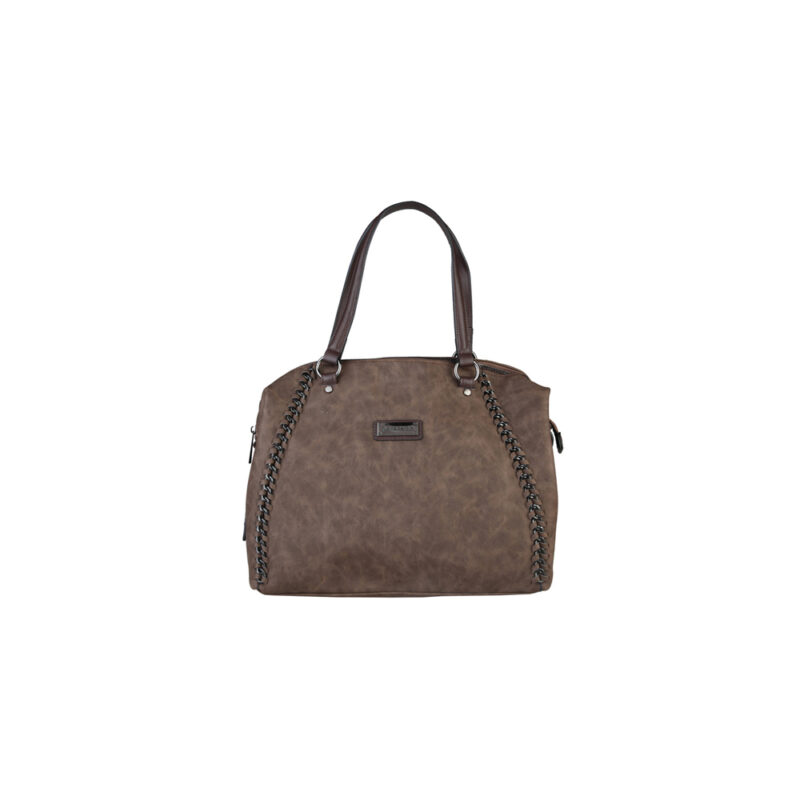 Pierre Cardin Ladies Handbag Shopper IZA119 10014 MARRONE