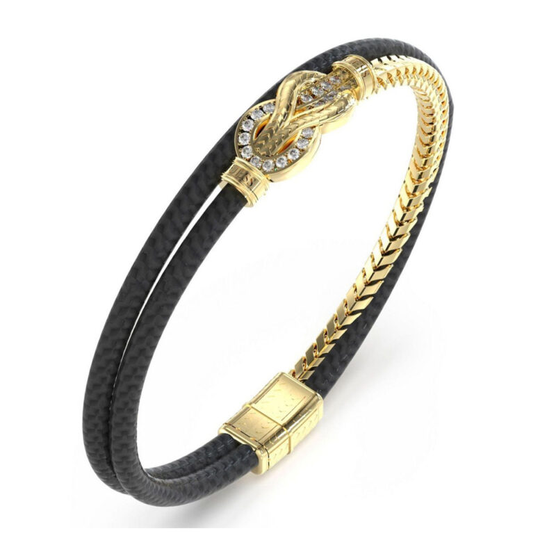 Guess Mens Bracelet JUMB05029JWYGBKL