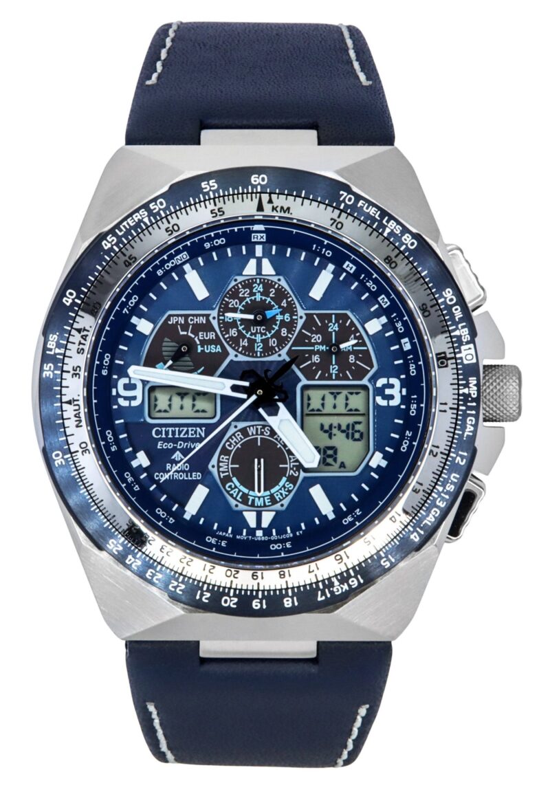 Citizen Promaster Skyhawk Radio Controlled Blue Dial Eco-Drive Diver's JY8148-08L 200M Men's Watch