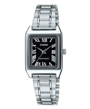 Casio Collection Tank. Metal Alloy - Black (LTP-V007D-1BUDF) Women's Watch_main