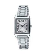 Casio Collection Tank. Bracelet - White (LTP-V007D-7BUDF) Women's Watch_main