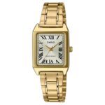 Casio Collection Tank. Bracelet - White (LTP-V007G-9BUDF) Women's Watch_main