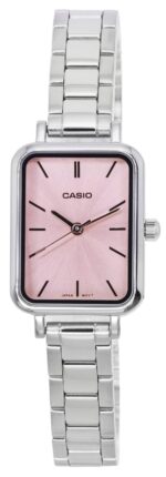 Casio Analog Pink Dial Quartz LTP-V009D-4E LTPV009D-4E Women's Watch
