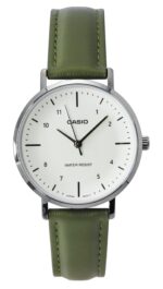 Casio Standard Analog Leather Strap Beige Dial Quartz LTP-VT03L-3B Women's Watch