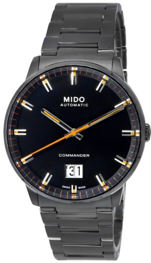 Mido Commander Big Date Black Dial Automatic M021.626.33.051.00 M0216263305100 Men's Watch