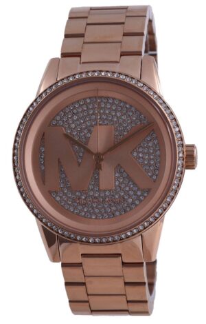 Michael Kors Ritz Diamond Accent Stainless Steel Quartz MK6863 Women's Watch