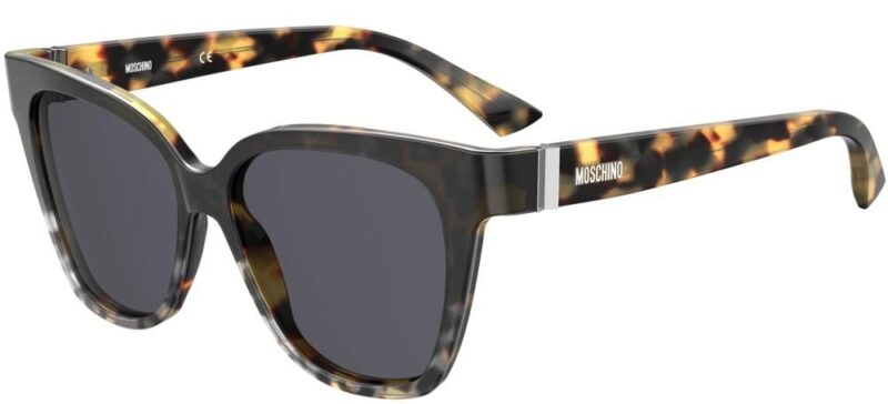 Moschino Mos066_s (MOS066_S_PUU-IR_55) Women's EYEWEAR_main