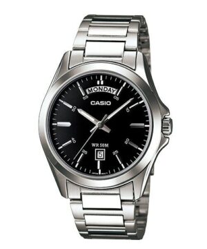 Casio Collection Day Date - Black (MTP-1370D-1A1VDF) Men's Watch_main