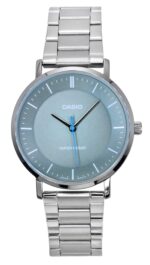 Casio Standard Analog Stainless Steel Grey Dial Quartz MTP-VT04D-8E Men's Watch