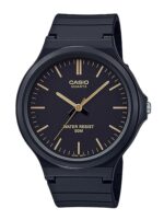 Casio Standard Analog Resin Strap Black Dial Quartz MW-240-1E2V Men's Watch