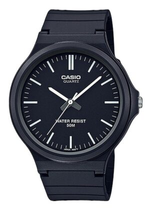 Casio Youth Analog Resin Strap Black Dial Quartz MW-240-1EV Men's Watch